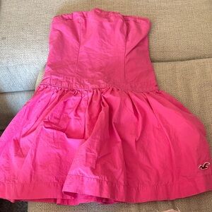 Pink Strapless Hollister Dress